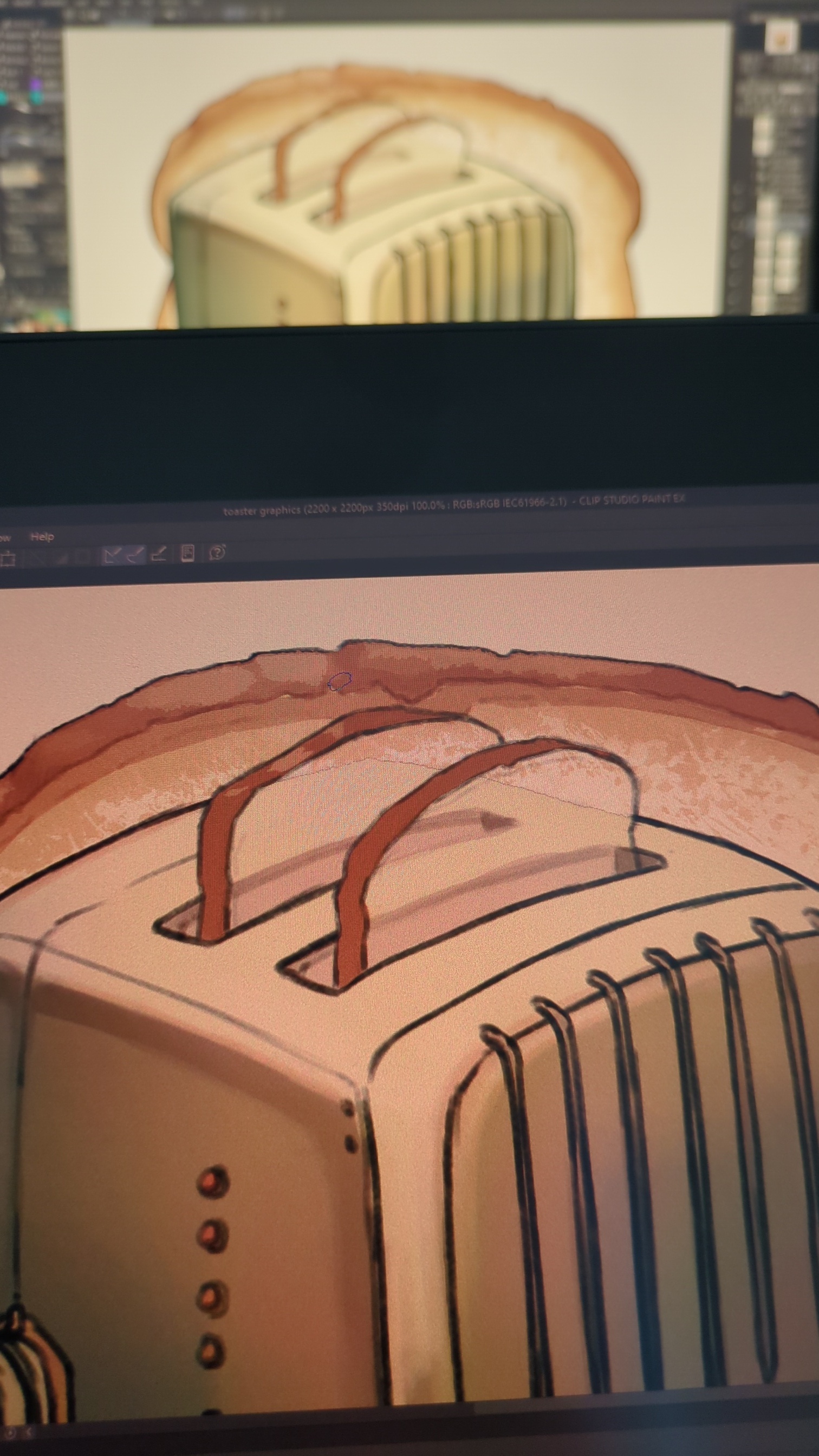 Discarded Toast - artwork WIP
